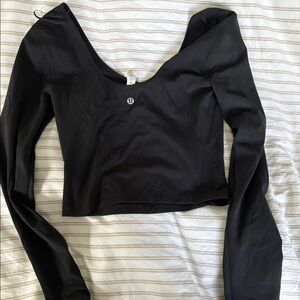 Lululemon Cropped Long Sleeve